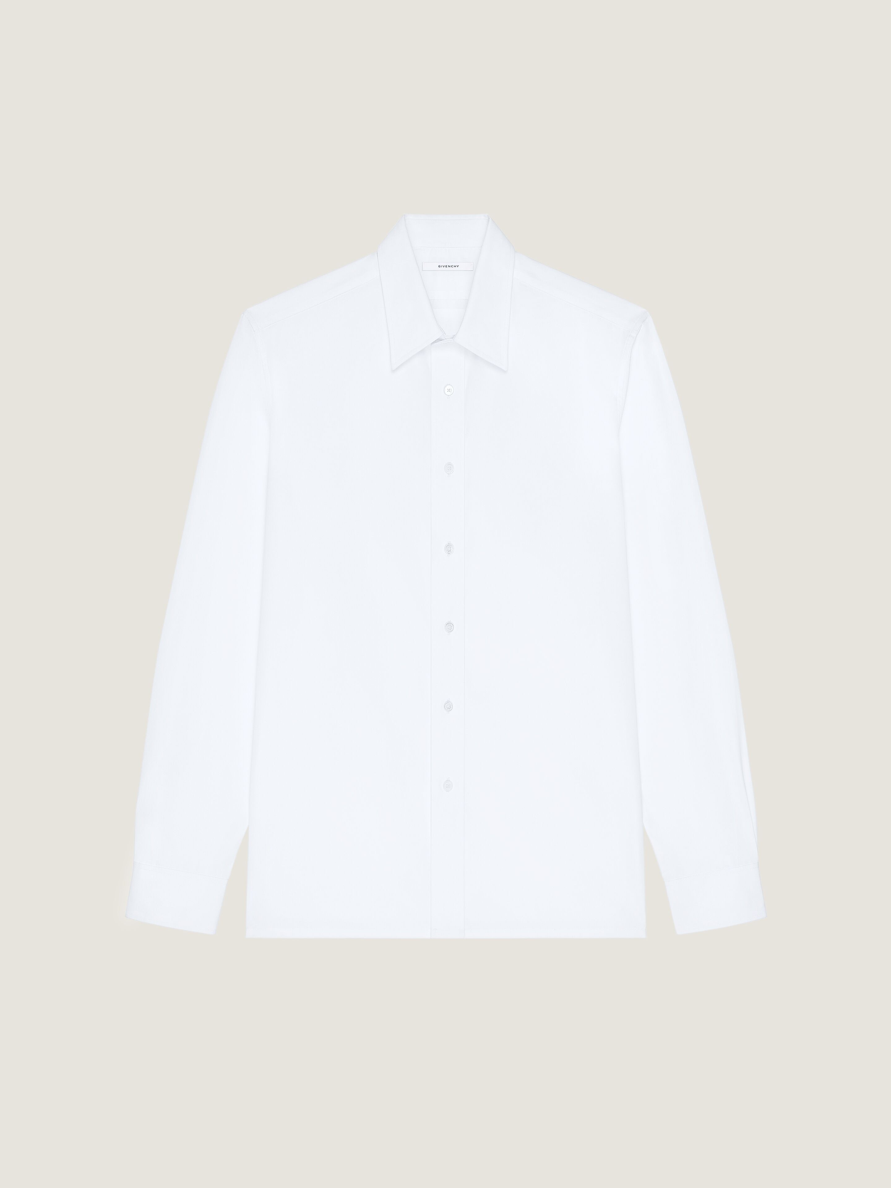 Shirt in poplin with Clapperboard print